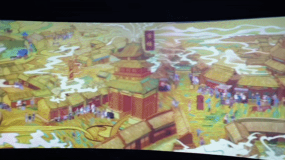 千里浸式体验古城的贩子炊火气